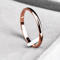 Rose Gold Wedding Band