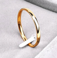 Rose Gold Wedding Band