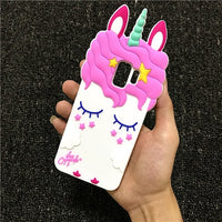 Pink Unicorn Samsung Galaxy Phone Case